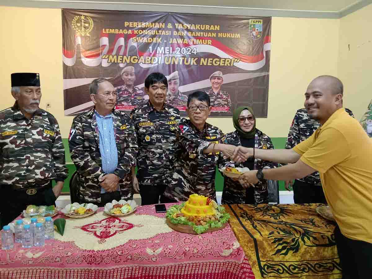 PD XIII FKPPI Jawa Timur Meresmikan Pendirian LKBH SWADEK Jatim